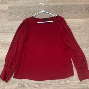 Express Deep Red Blouse